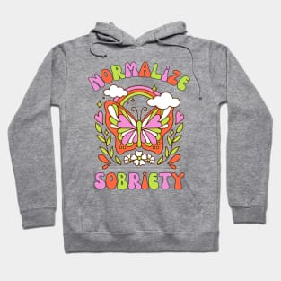 Normalize Sobriety | Sober Life | Addiction Rehab Hoodie